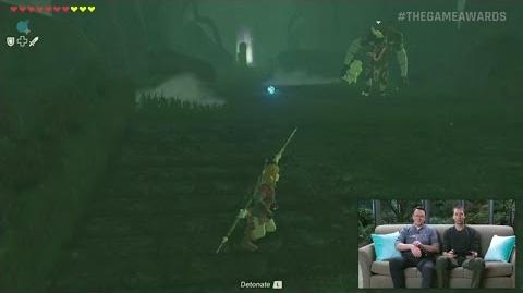 New Legend Of Zelda Breath of the Wild Gameplay From 2016 Game Awards