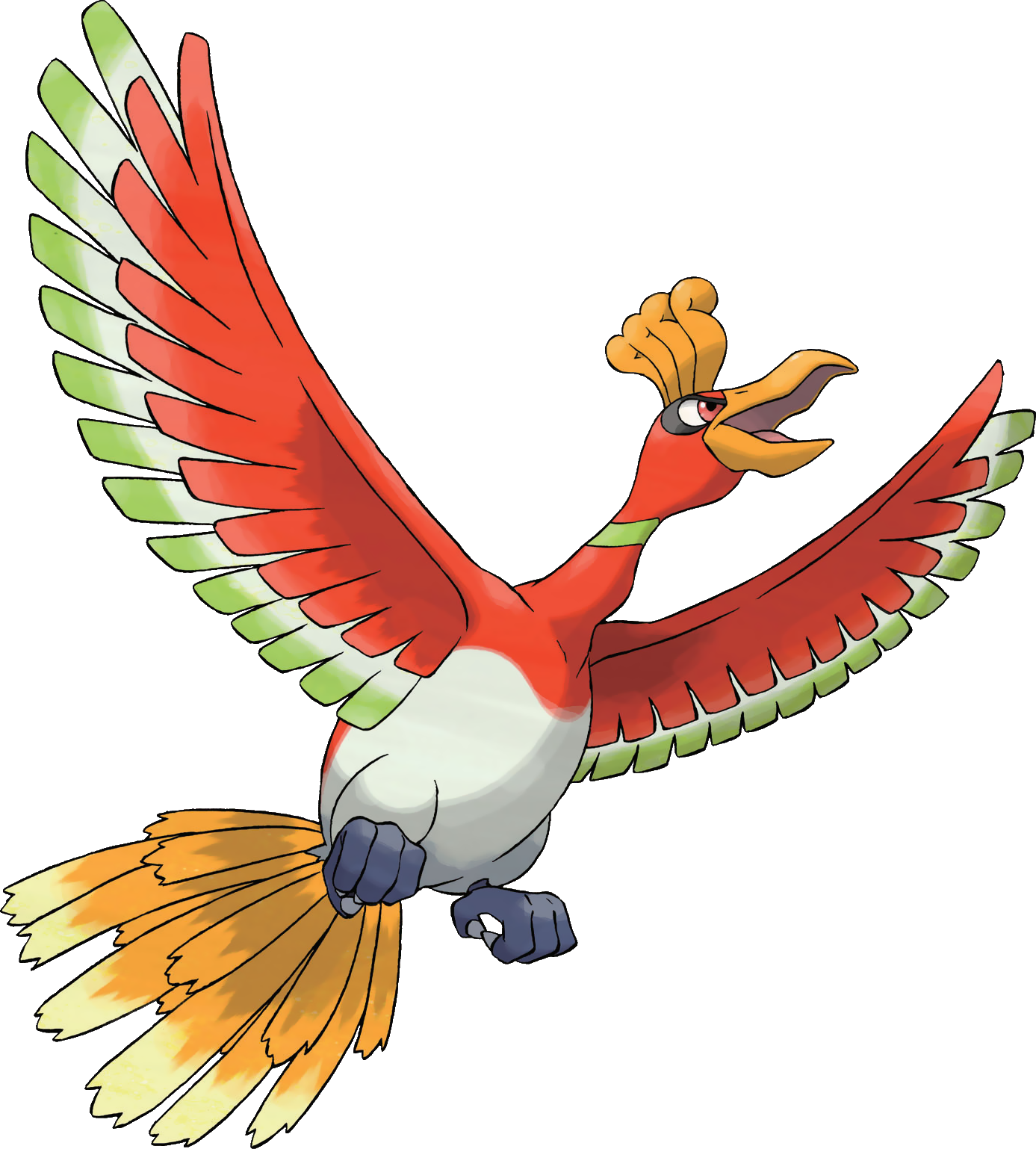 Ho-oh that appeared on Ash's first trip [Pokemon Sword & Shield