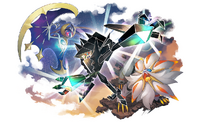 Necrozma forms artwork