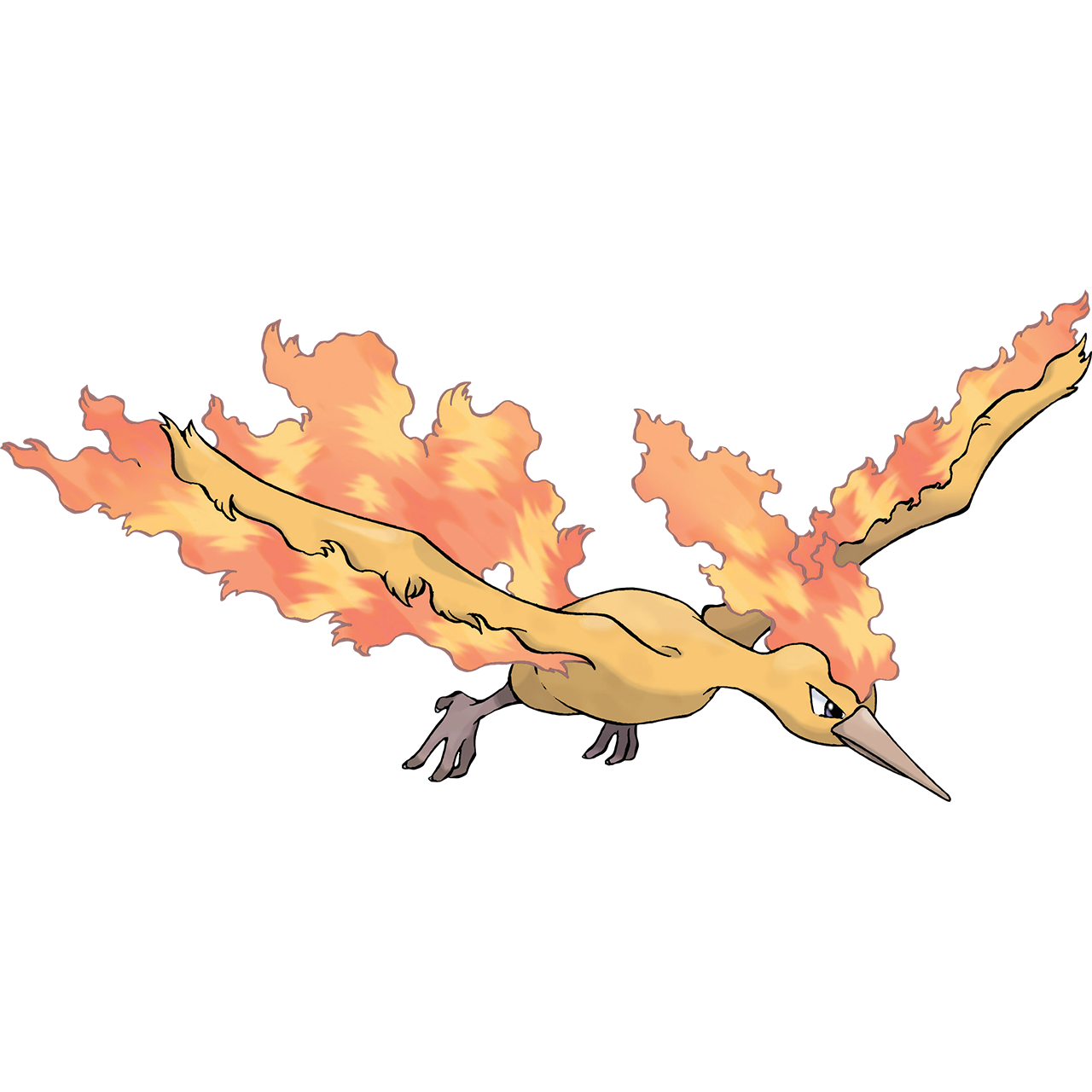 Moltres Pokemon transparent PNG - StickPNG