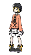 The World Ends with You Final Remix - Character Art - Rhyme 1