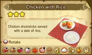 Chicken with Rice.