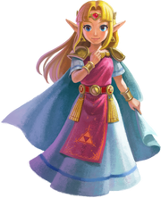 Princess Zelda (The Legend of Zelda A Link Between Worlds)