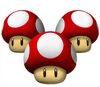 Triple Mushrooms - Mario Kart Wii