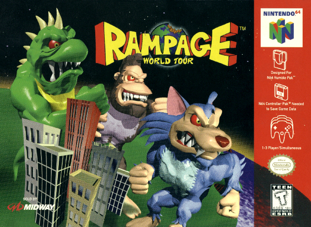 Rampage super nintendo store