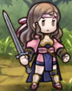 Hana's sprite in Fire Emblem Heroes.