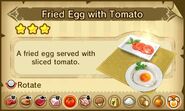 Fried Egg with Tomato