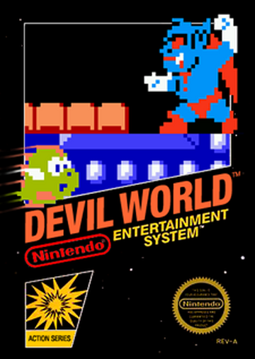 Devil World, NES, Jogos