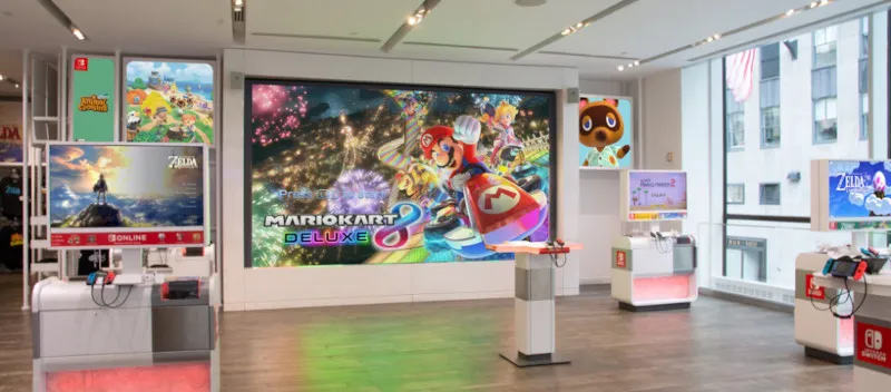 Photos of the Nintendo NY store Nintendo Switch Launch Event and