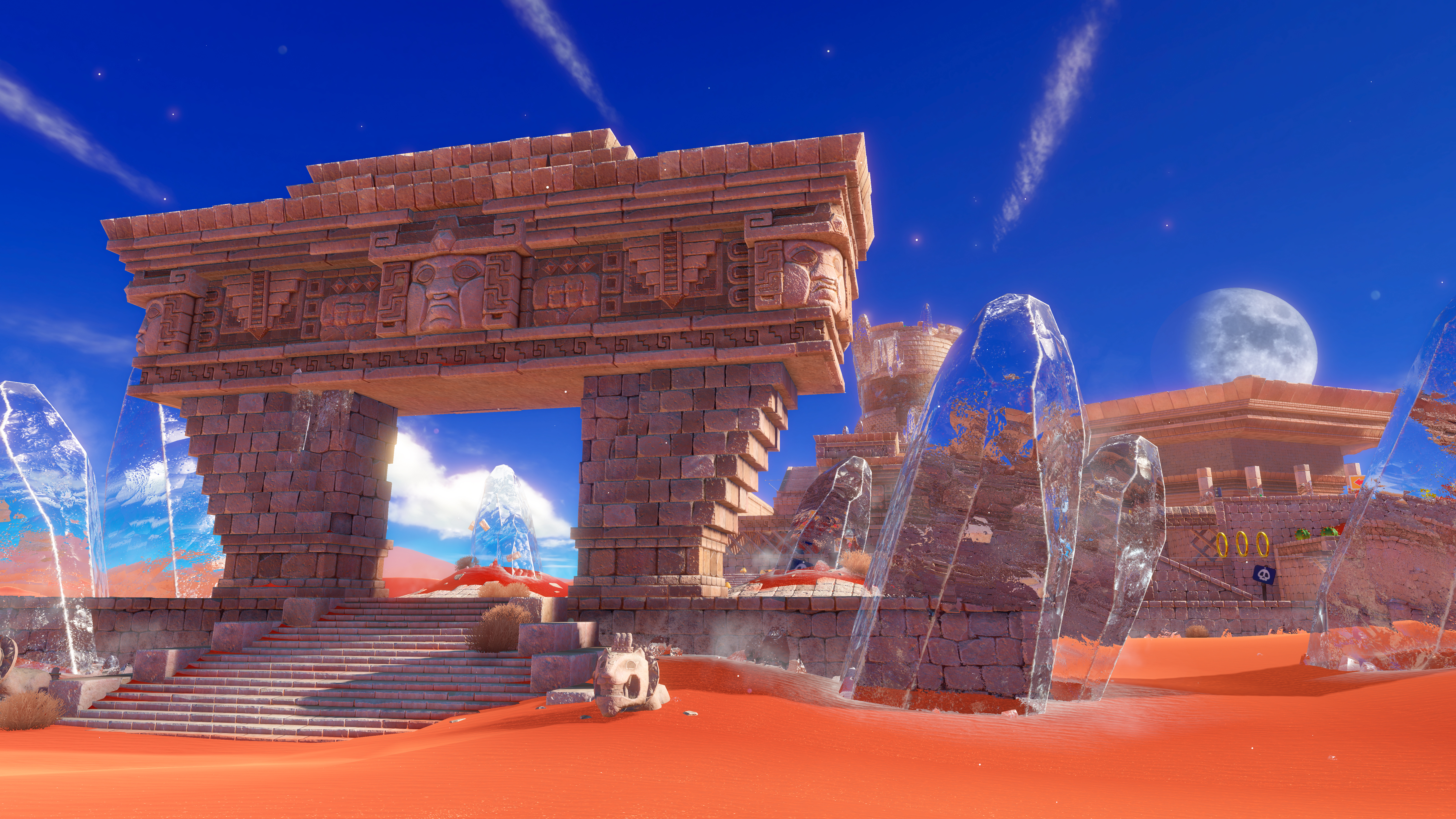 Super Mario Odyssey - Sand Kingdom - Moon Locations
