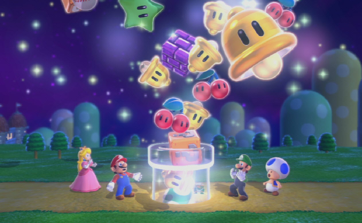 super mario 3d world power ups