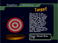 A trophy of a Target.