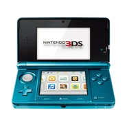 Nintendo 3DS color azul