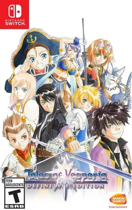 Tales of Vesperia - Definitive Edition box art (NA)