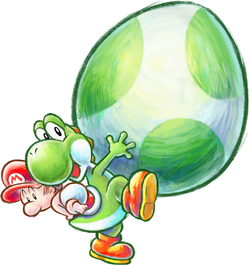 Yoshi's Egg / Mario & Yoshi / Yoshi - Yoshi Egg Game Boy - 500x585 PNG  Download - PNGkit