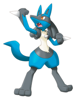 Shiny Lucario Png Clip Transparent - Pokemon Imagenes De Lucario