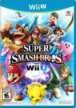 Super Smash Bros. for Wii U (NA) boxart