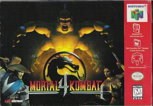 Mortal Kombat 4 [N64] - AÇÃO 2D