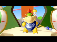 Super Mario Sunshine Bowser Jr cutscene SCRN