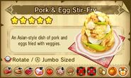 Pork & Egg Stir-Fry (Jumbo)