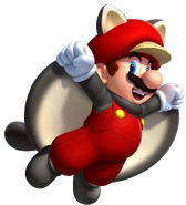 Flying squirrel Mario.