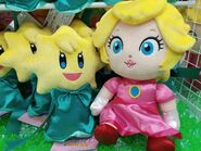 Peach and Stella plushies to promote Princess Peach: Showtime!