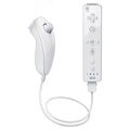 Wii Remote with a Nunchuk.