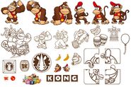 Donkey-kong snw app stickers