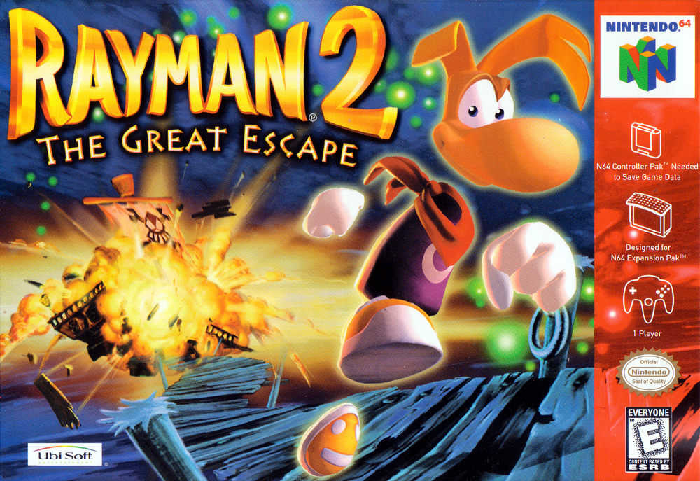 Nintendo rayman. Rayman 2 n64. Rayman 2 ps1. Rayman 2 - the great Escape n64. Rayman 2 the great Escape Nintendo 64.