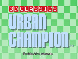 3D Classics: Urban Champion é o próximo a ganhar remake no 3DS