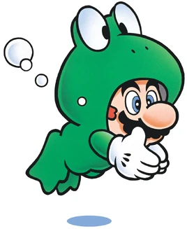 Frog Mario SMB3 art