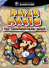 Paper Mario La puerta milenaria Portada