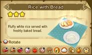 Rice with Bread