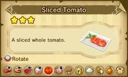 Sliced Tomato.