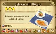 Salmon with Potato