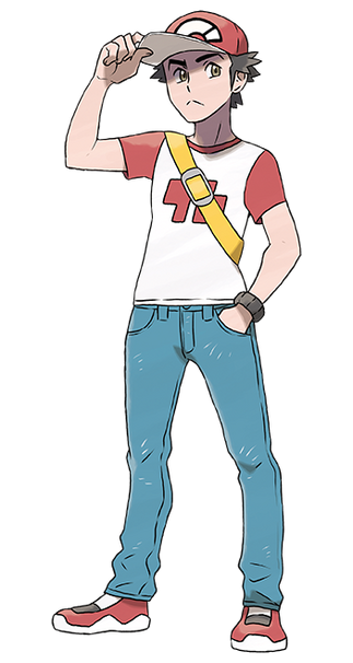 Red (Pokémon)/#1730589  Pokemon trainer red, Pokemon red, Pokemon