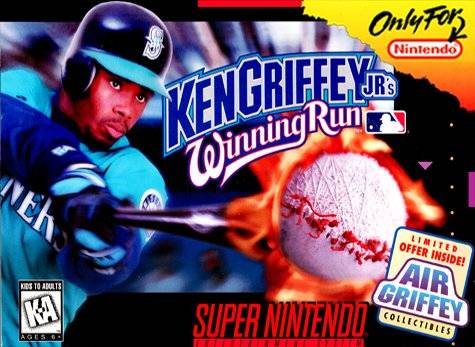 Play SNES Ken Griffey Jr. Presents Major League Baseball (USA