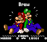 Mario and Luigi are tied.