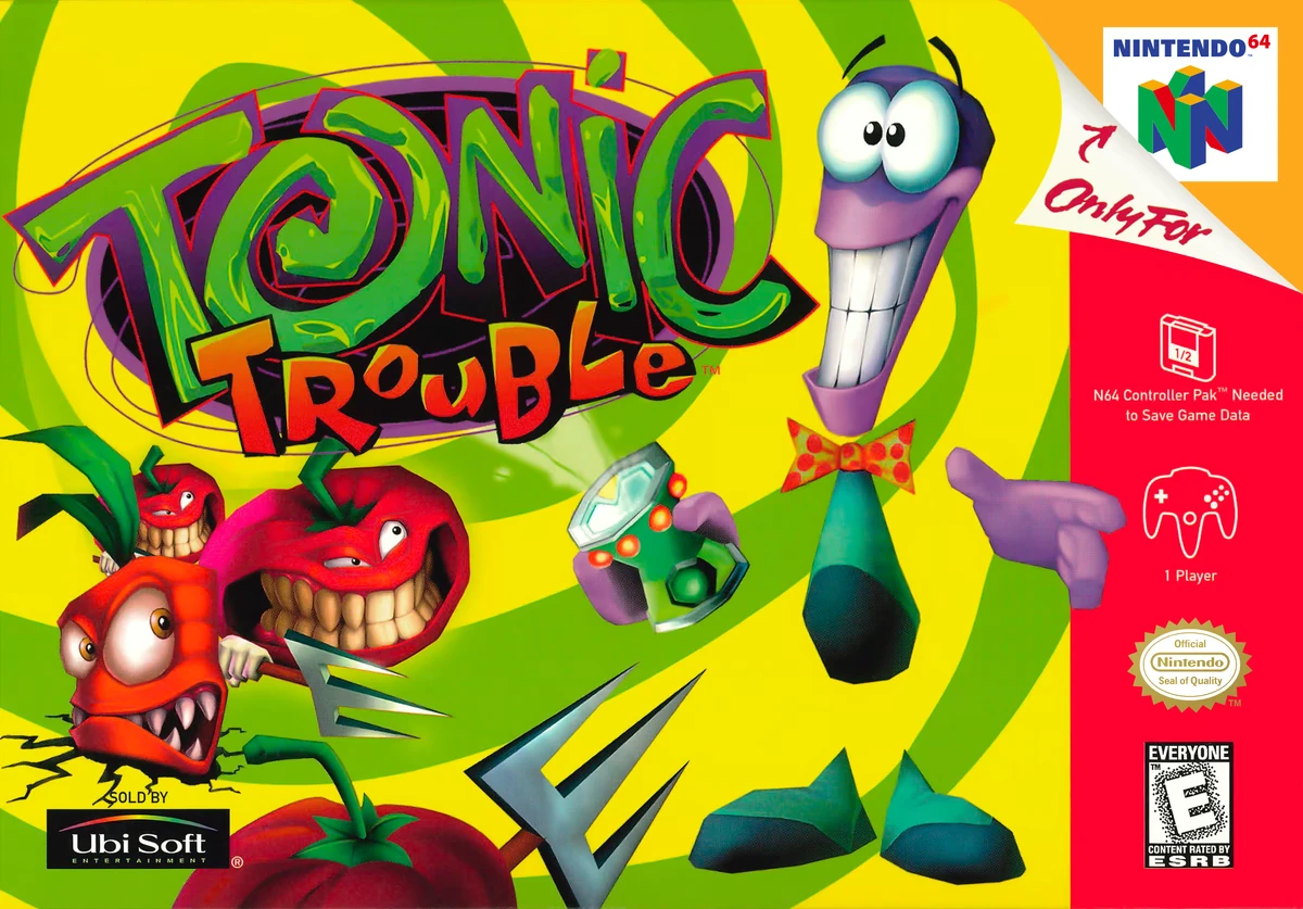 Tonic Trouble PC FRancais big box carton NEUF/NEW/blister - Jeux vidéo