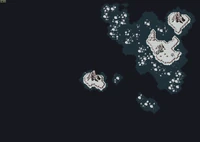 Chrono Trigger world map 12000 BC (Terra after)