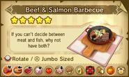 Beef & Salmon Barbecue