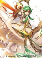 Elincia as a Queen by Aoji in Fire Emblem Cipher.