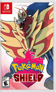 Boxart for Pokémon Shield.