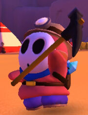 Pink Exploring Shy Guy