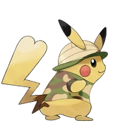 Pokémon Let's Go, Pikachu! and Let's Go, Eevee! - Character Artwork - Pikachu 01