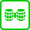 Icono de DK Bongos verde