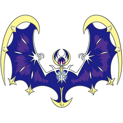 Pokemon Clipart Lunala - Ultra Lunala - Free Transparent PNG