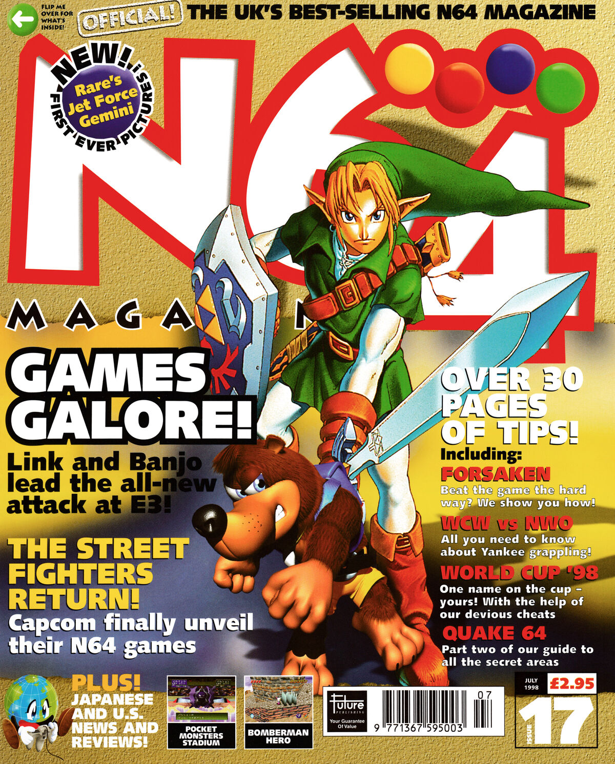 Nintendo Power Vol 114 Zelda Ocarina Time Magazine w/ Poster No