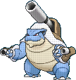 Mega Blastoise sprite (Sixth Pokémon generation and Seventh Pokémon generation)