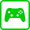 Icono de Nintendo Switch Pro Controller verde.png